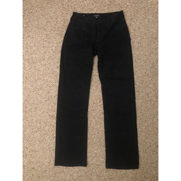 NYDJ Los Angeles Size 2P Black Marilyn Straight LiftXTuck Technology Made in USA - Picture 9 of 12